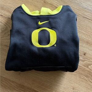 Nike Therma-Fit Black and Yellow Hoodie